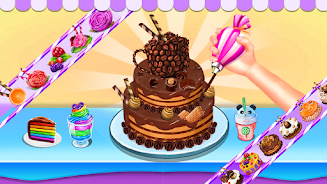 Sweet Cake Maker Cake Game Screenshot 1