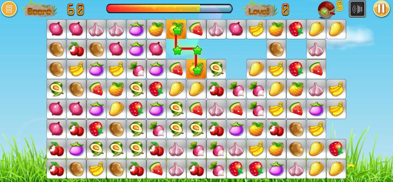 Link fruits - fruit match pair Screenshot 2