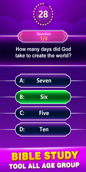 The Bible Trivia Game: Quiz 螢幕截圖 1