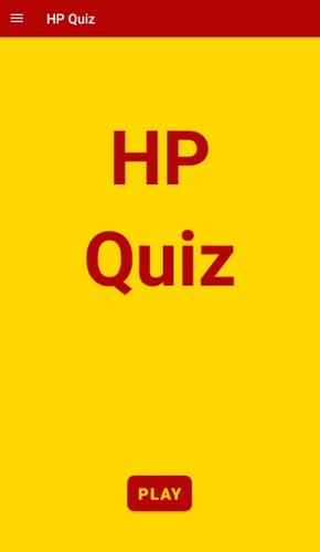 HP Quiz 스크린샷 0