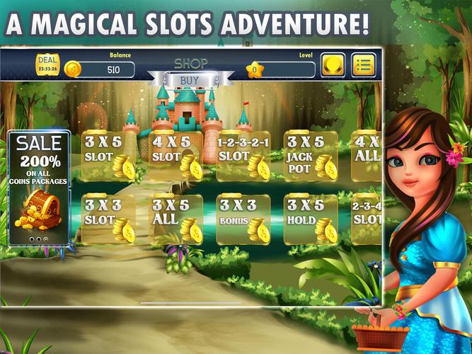 Wizard Of Wonderland Slots स्क्रीनशॉट 0