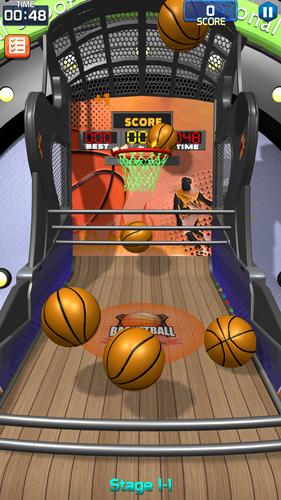 Flick Basketball Stages 螢幕截圖 0