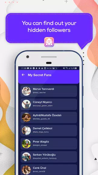 MyReport: View Hidden Accounts Tangkapan skrin 2