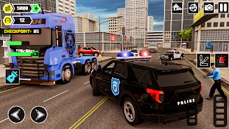 Echter Polizeifahrsimulator Screenshot 1