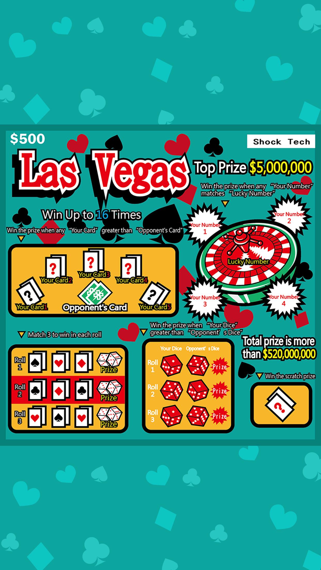 Las Vegas Scratch Ticket スクリーンショット 0