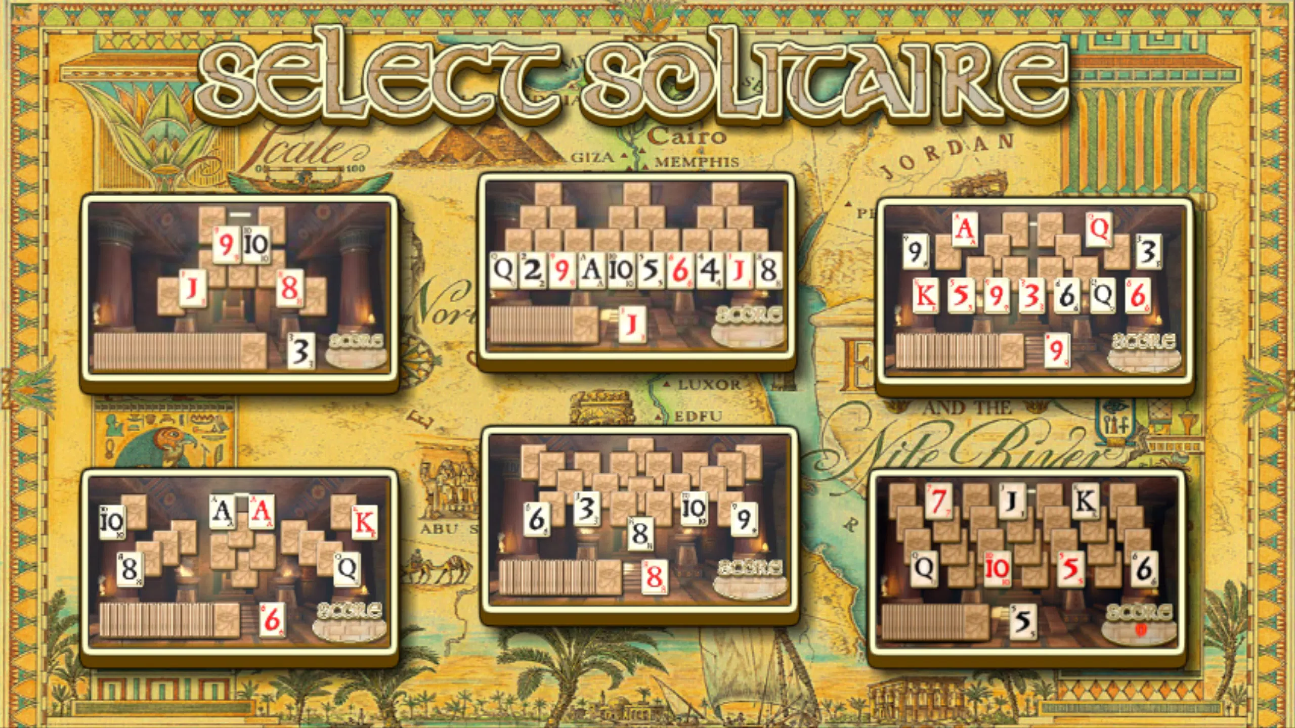 Egypt Solitaire应用截图第1张