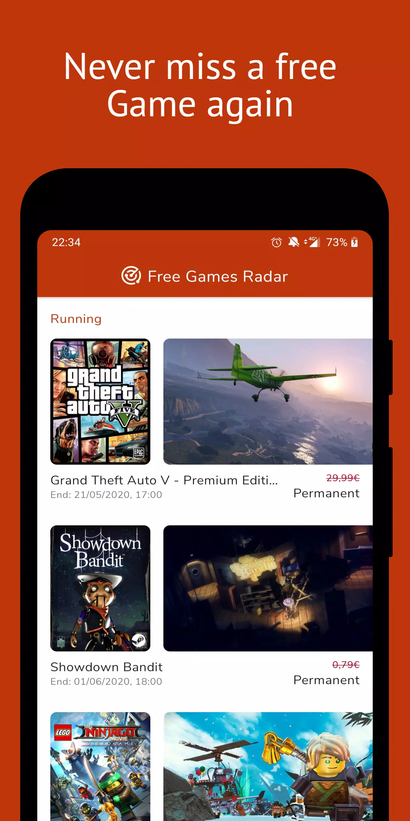 PC Games Radar for Epic Games, 螢幕截圖 0