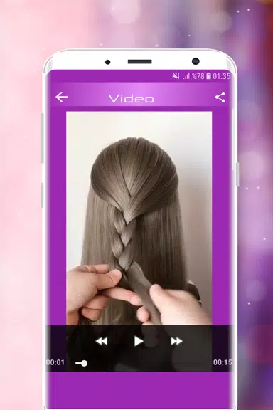 Hairstyles Step by Step Videos スクリーンショット 3