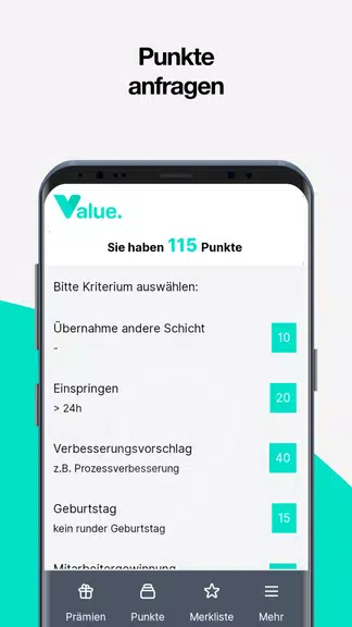 Value. Screenshot 3