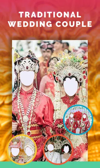 Traditional Wedding Couple Ảnh chụp màn hình 1