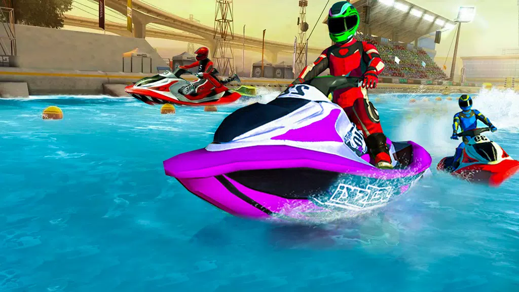 Jet Ski Racing Simulator Games スクリーンショット 0