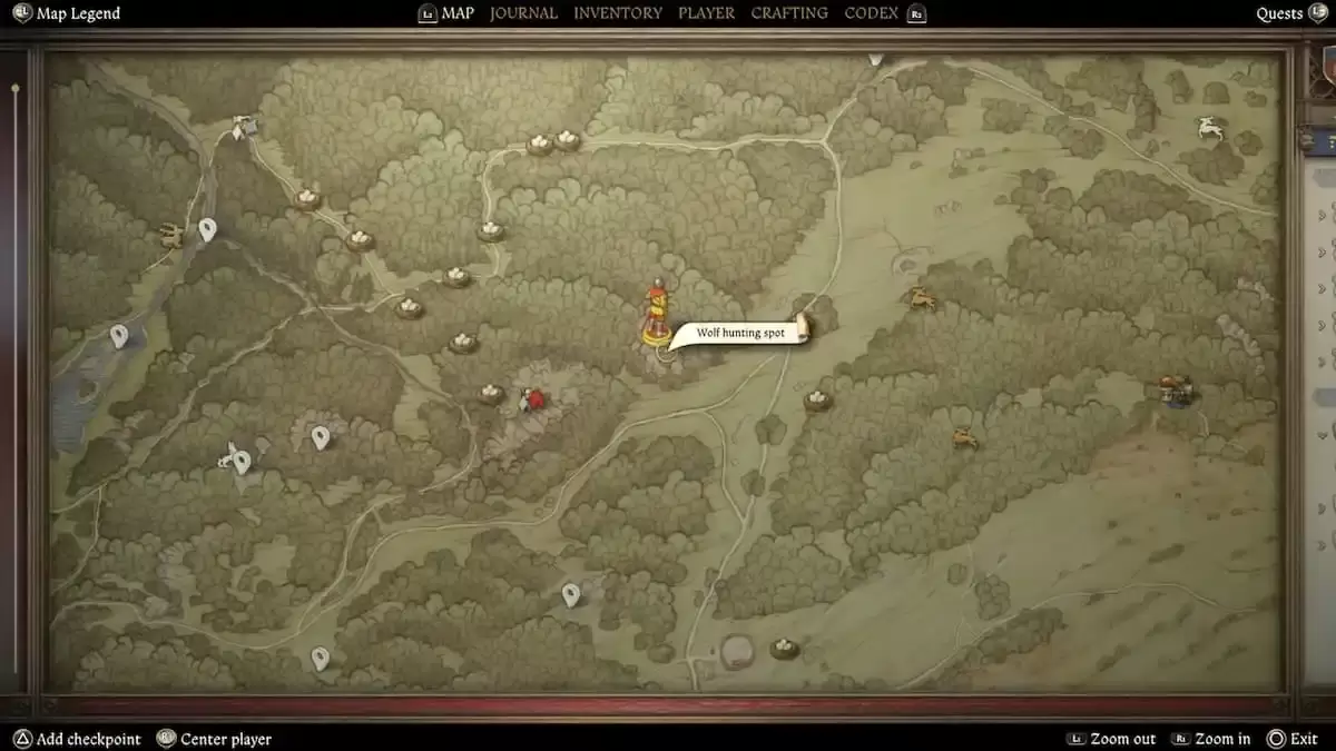 Map 1 location