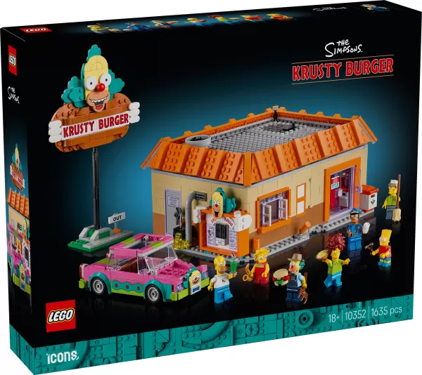 Ang proseso ng disenyo ng LEGO para sa set ng Simpsons Krusty Burger