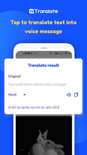 Hi Translate - Free Voice and Chat Translate Ảnh chụp màn hình 0