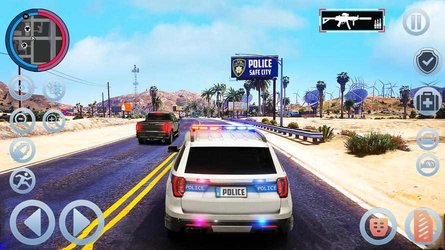 Police Game Transport Truck Ảnh chụp màn hình 2