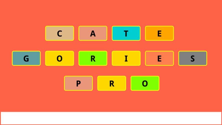 CATEGORIES PRO Schermafbeelding 0