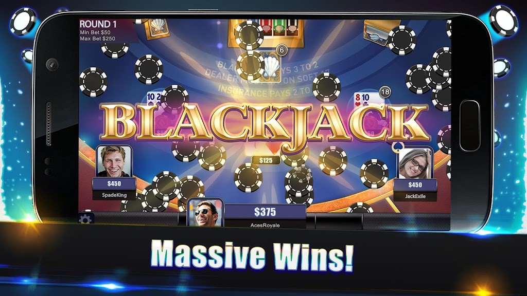 Blackjack Legends: 21 Online Multiplayer Casino スクリーンショット 2