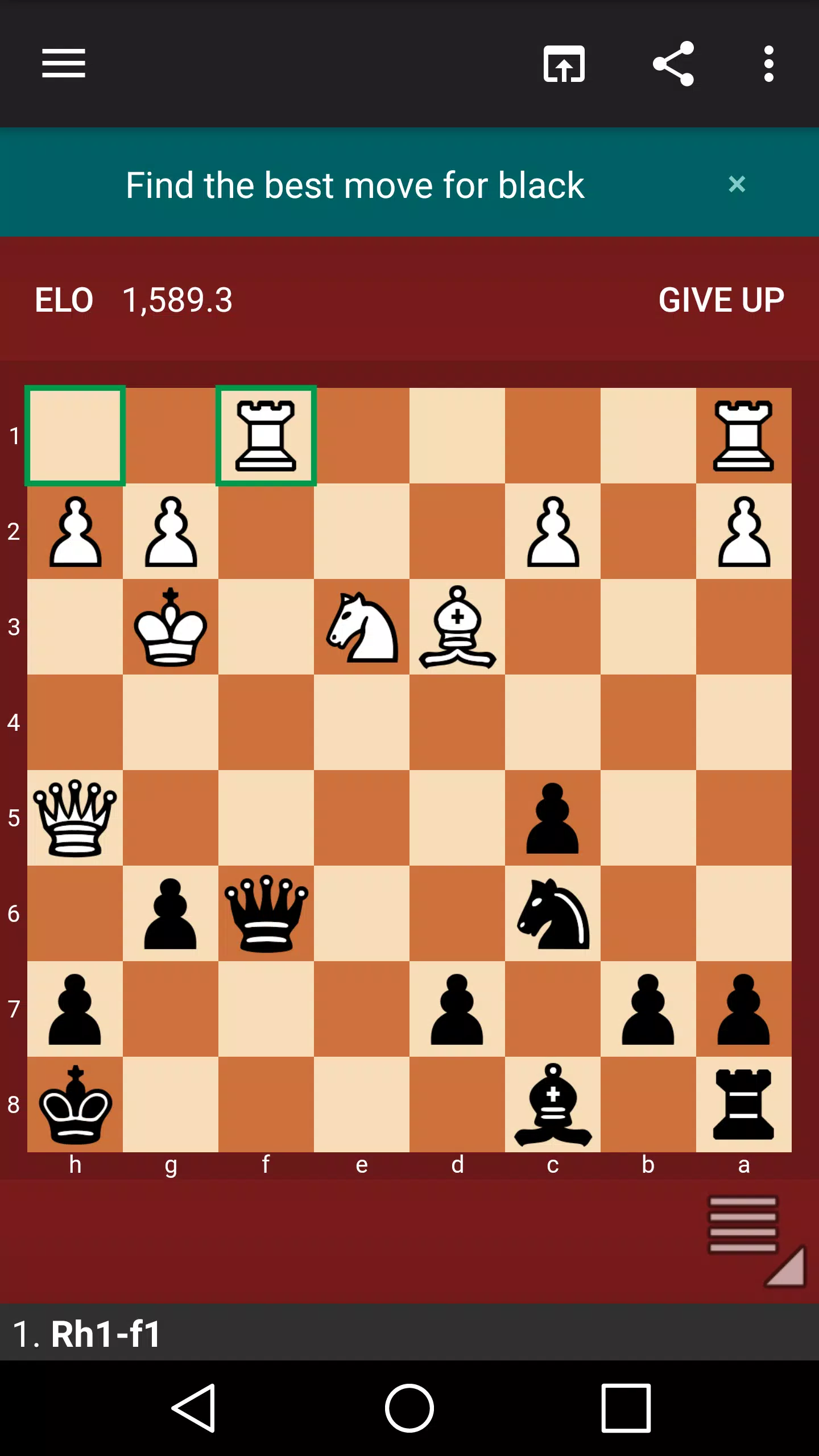 Fun Chess Puzzles Captura de tela 0