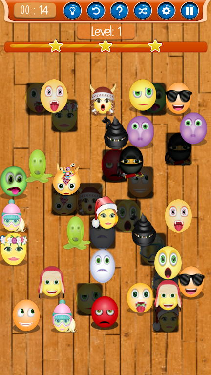Mahjong Emogi Titans Board Game 螢幕截圖 3