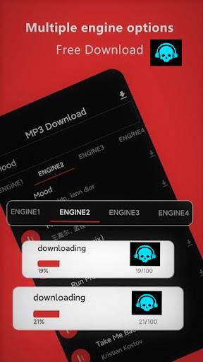 Mp3Skulls Mp3 Music Downloader Zrzut ekranu 2