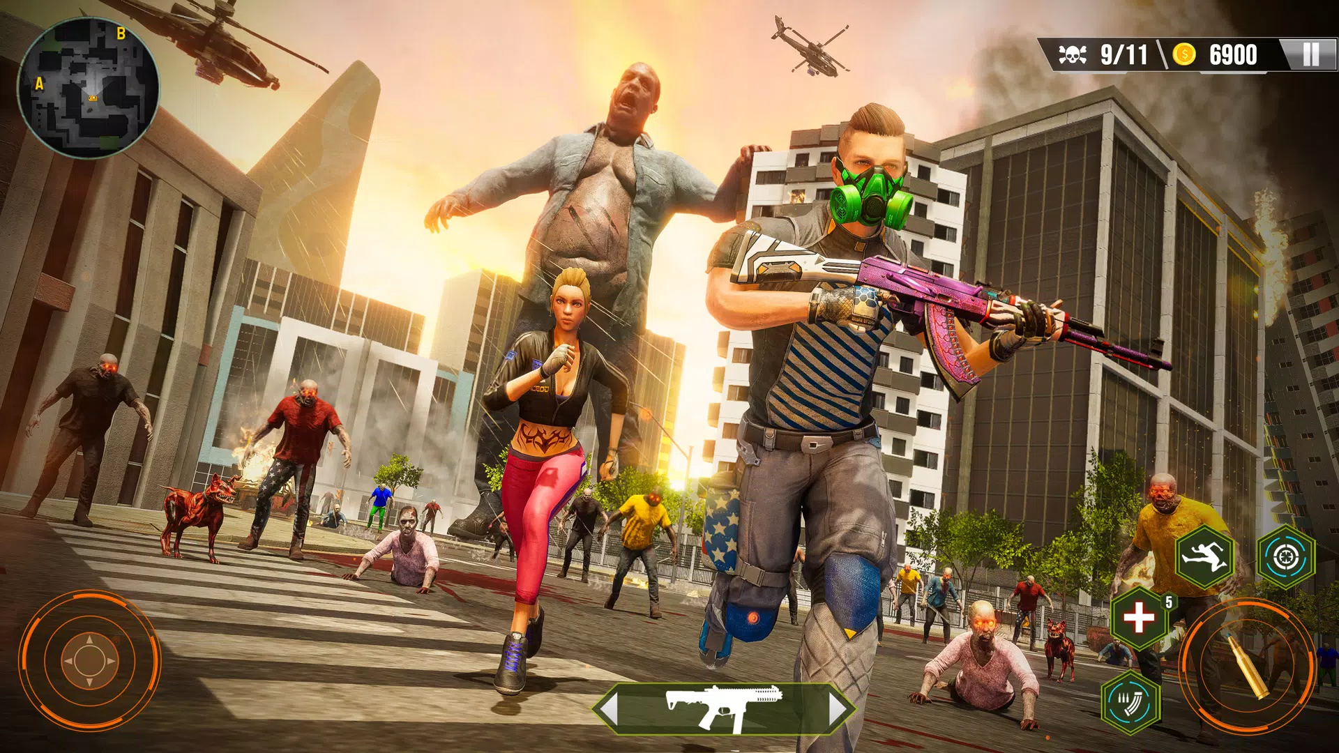 Dead Zombie Gun Shooter Games Screenshot 3