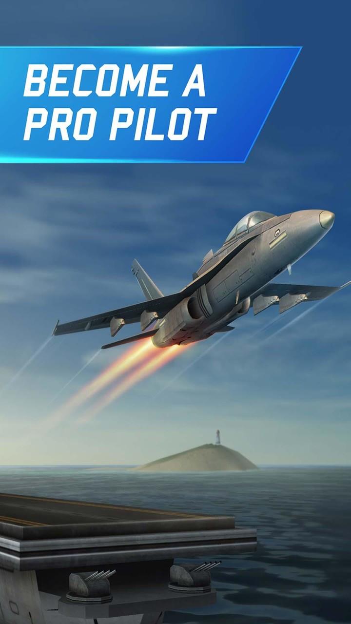 Flight Pilot:Simulator 3D ဖန်သားပြင်ဓာတ်ပုံ 3