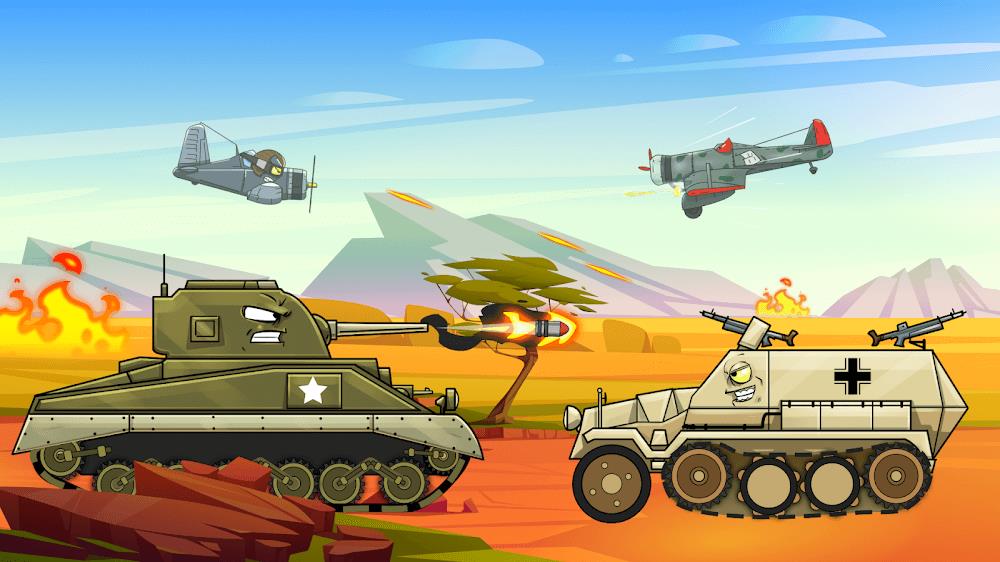 Merge Tanks: Combat war Stars Screenshot 2