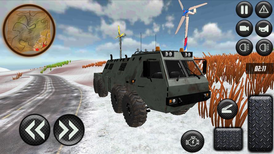 Schermata Offroad Simulator 8x8 3
