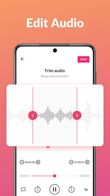 Voice Recorder & Voice Memos Mod Captura de pantalla 1