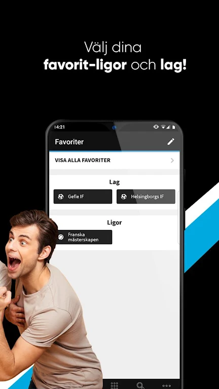 TVmatchen.nu - sport på TV 螢幕截圖 2