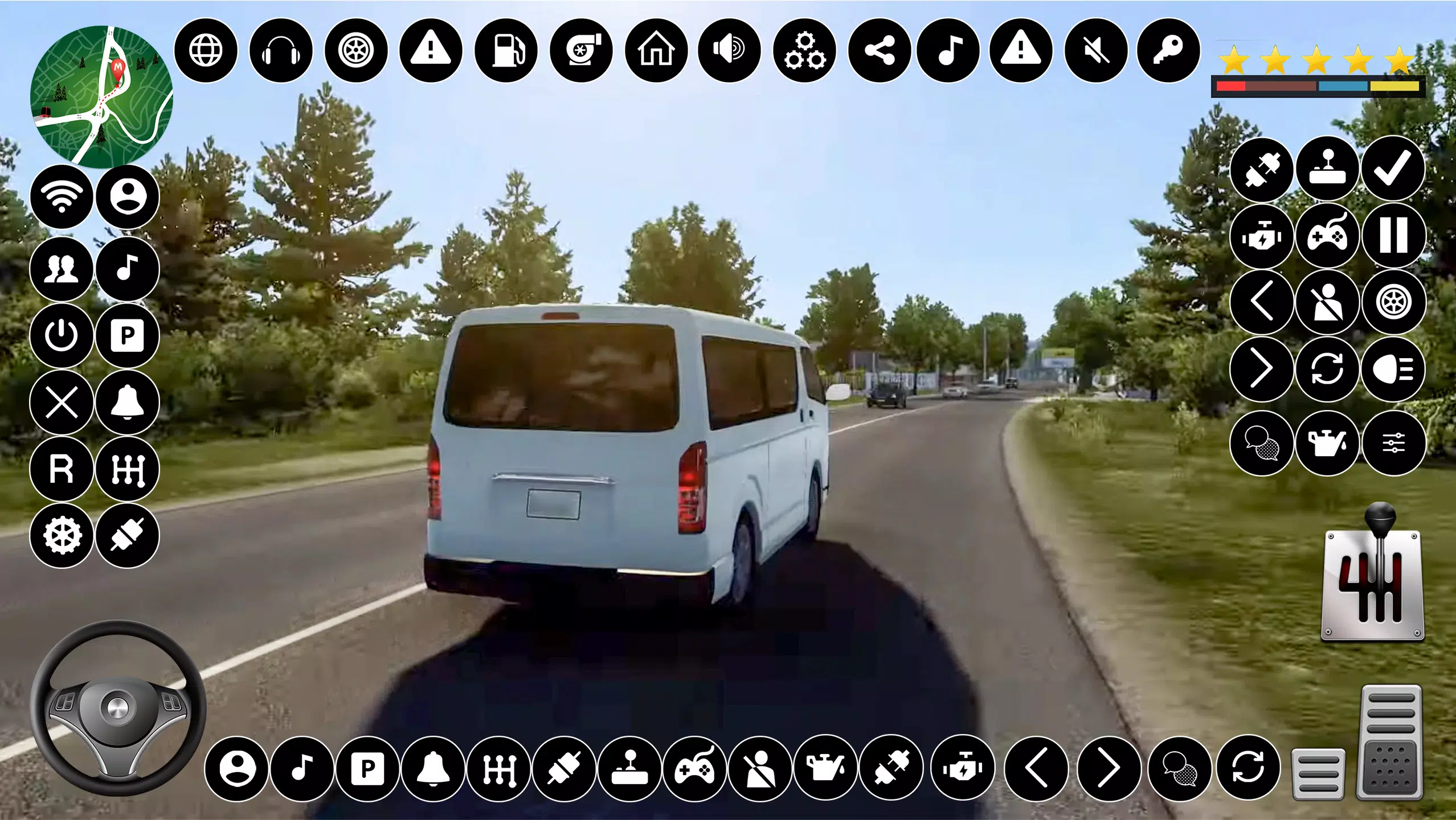 Car Games Dubai Van Simulator स्क्रीनशॉट 3
