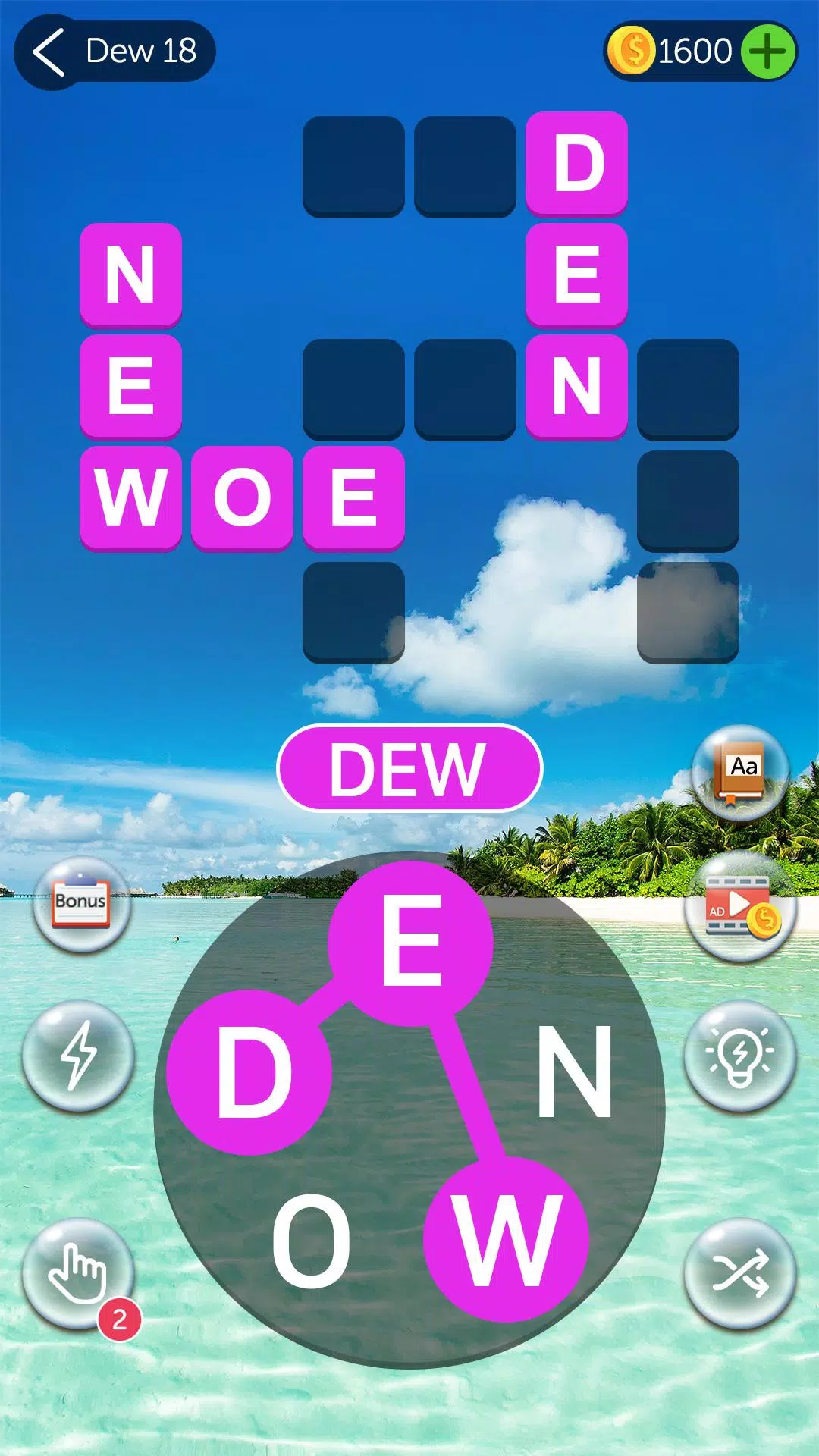 Crossword Quest 螢幕截圖 1
