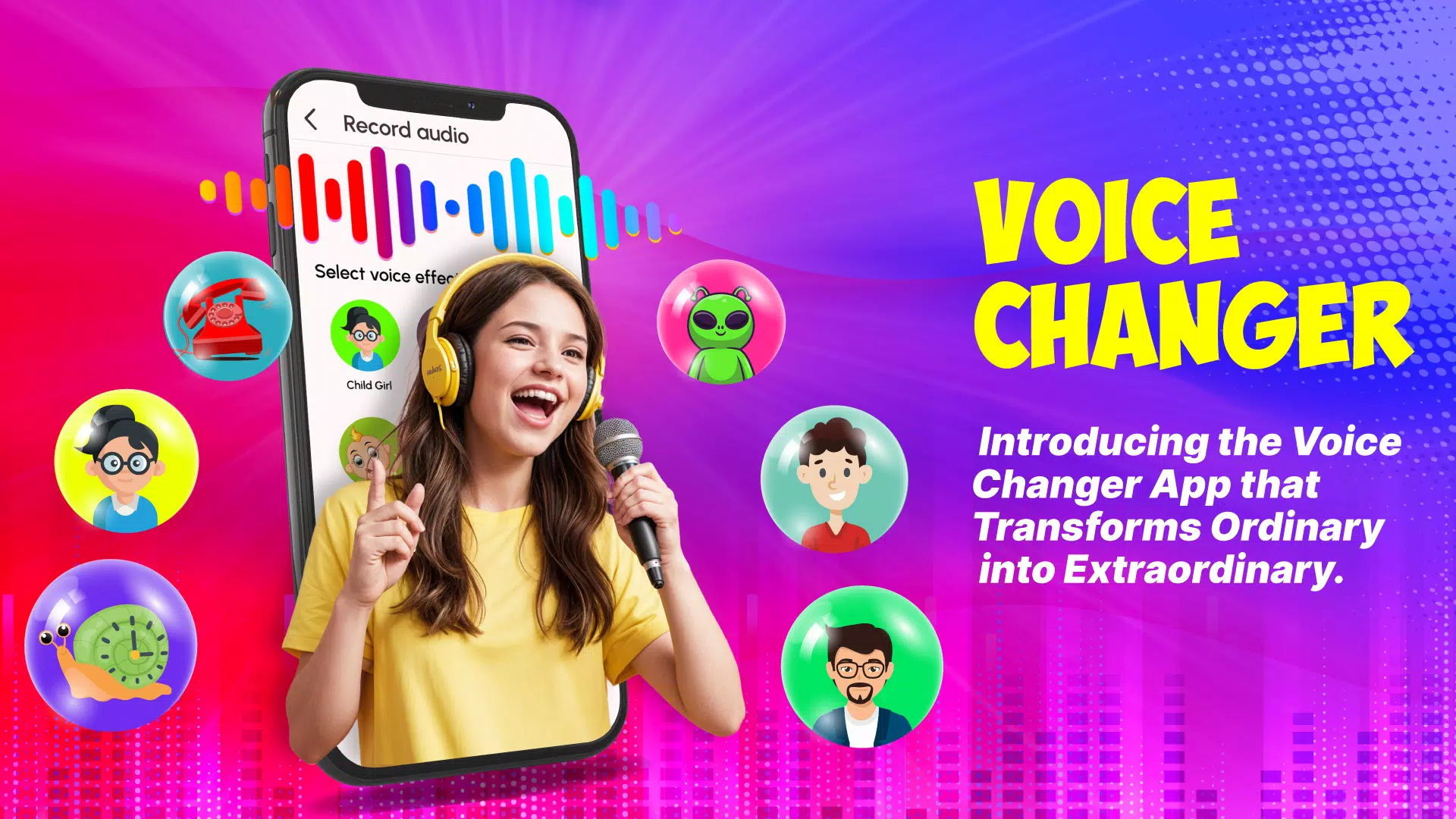 Voice Changer Male to Female Tangkapan skrin 0