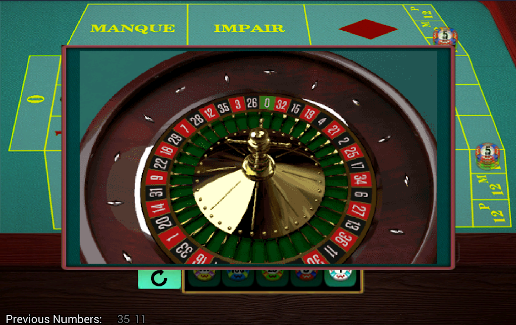 French Roulette Simulator 스크린샷 1