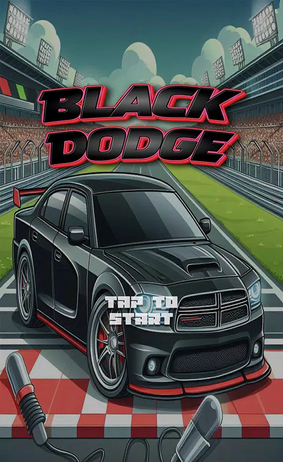 Schermata Black Dodge Car Game 0