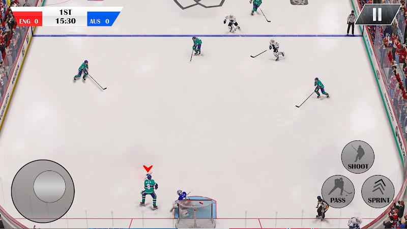 Ice Hockey Games 3D Ice Rage Скриншот 3