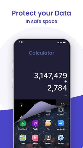 Calculator Lock - App Lock ဖန်သားပြင်ဓာတ်ပုံ 1