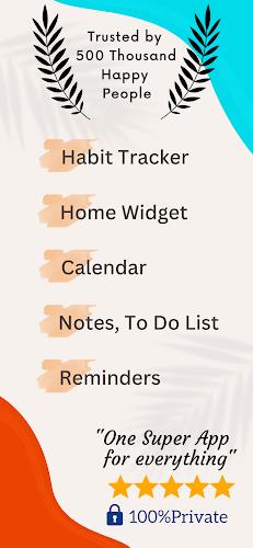 Habit Tracker Planner HabitYou Zrzut ekranu 0