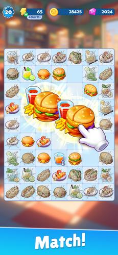 Food and Travel: Merge Game Capture d'écran 1