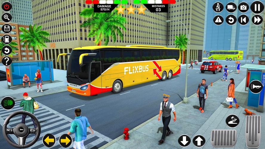 Passenger Bus Driving Games 3D 螢幕截圖 3