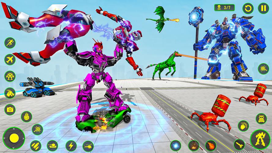 Horse Robot: Car Robot Games 螢幕截圖 3