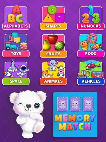 Baby Boo - MemoryMatch Tangkapan skrin 3