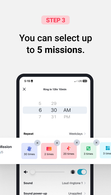 Alarmy – Wecker und Schlaf Screenshot 3