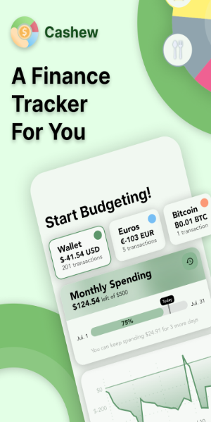 Cashew—Expense Budget Tracker 스크린샷 1
