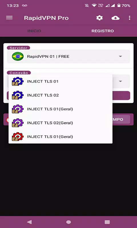RapidVPN PRO 스크린샷 1