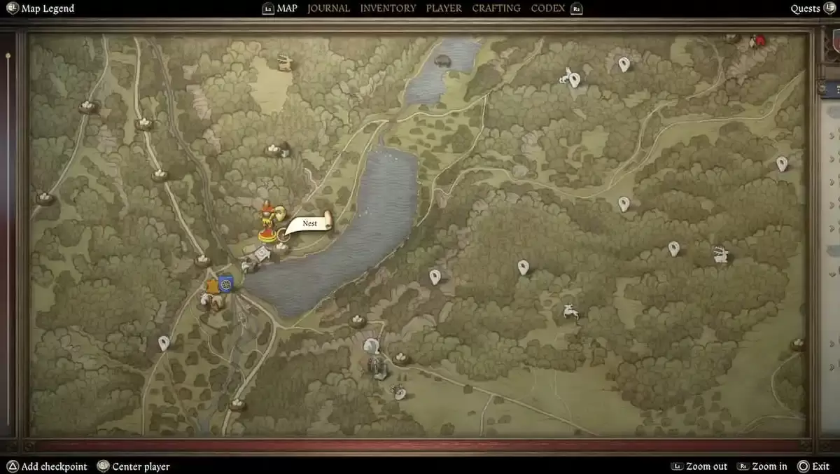 Map 2 location