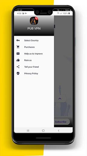 VPN For PUBG Mobile -PUB  VPN Screenshot 2
