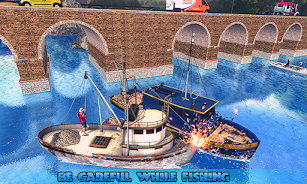 Big Fishing Ship Simulator 3D Скриншот 2