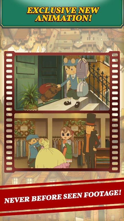 Layton: Curious Village in HD Screenshot 1