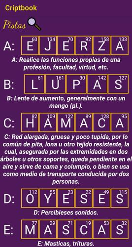 Criptogramas Literarios Captura de tela 2